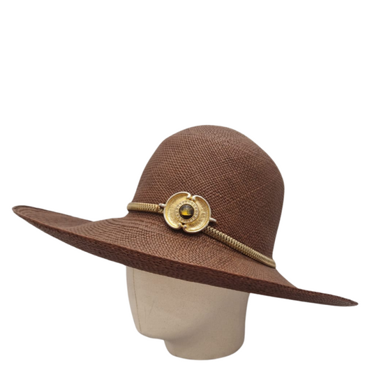 Hand-Decorated Ecuadorian Summer Hat