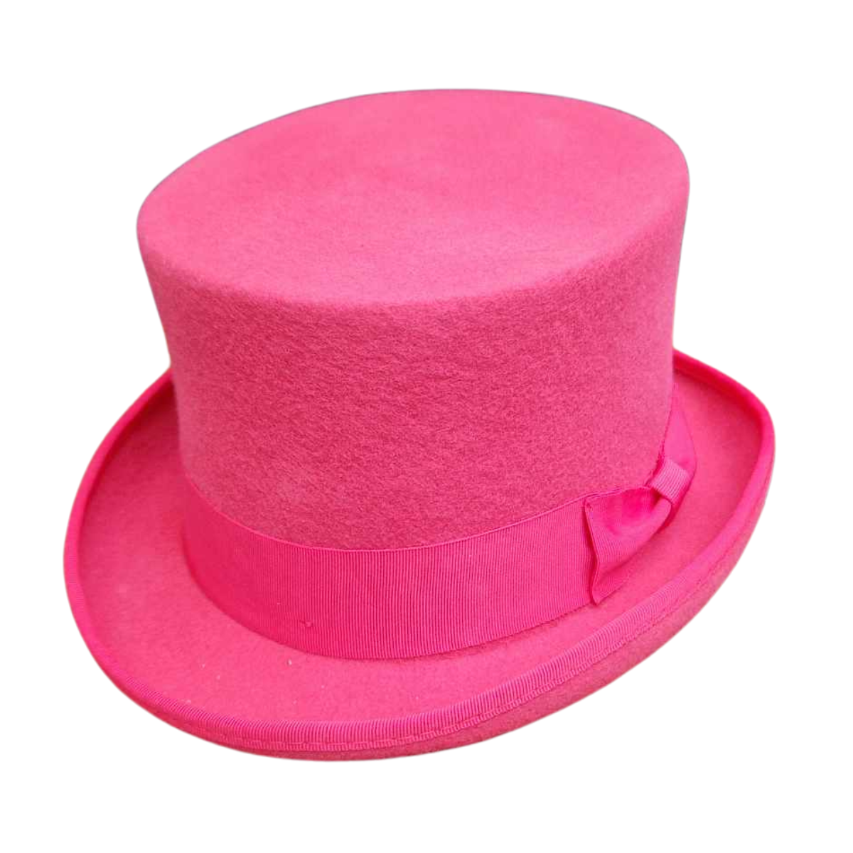 Classic 100% Wool Top Hat - Olive Green