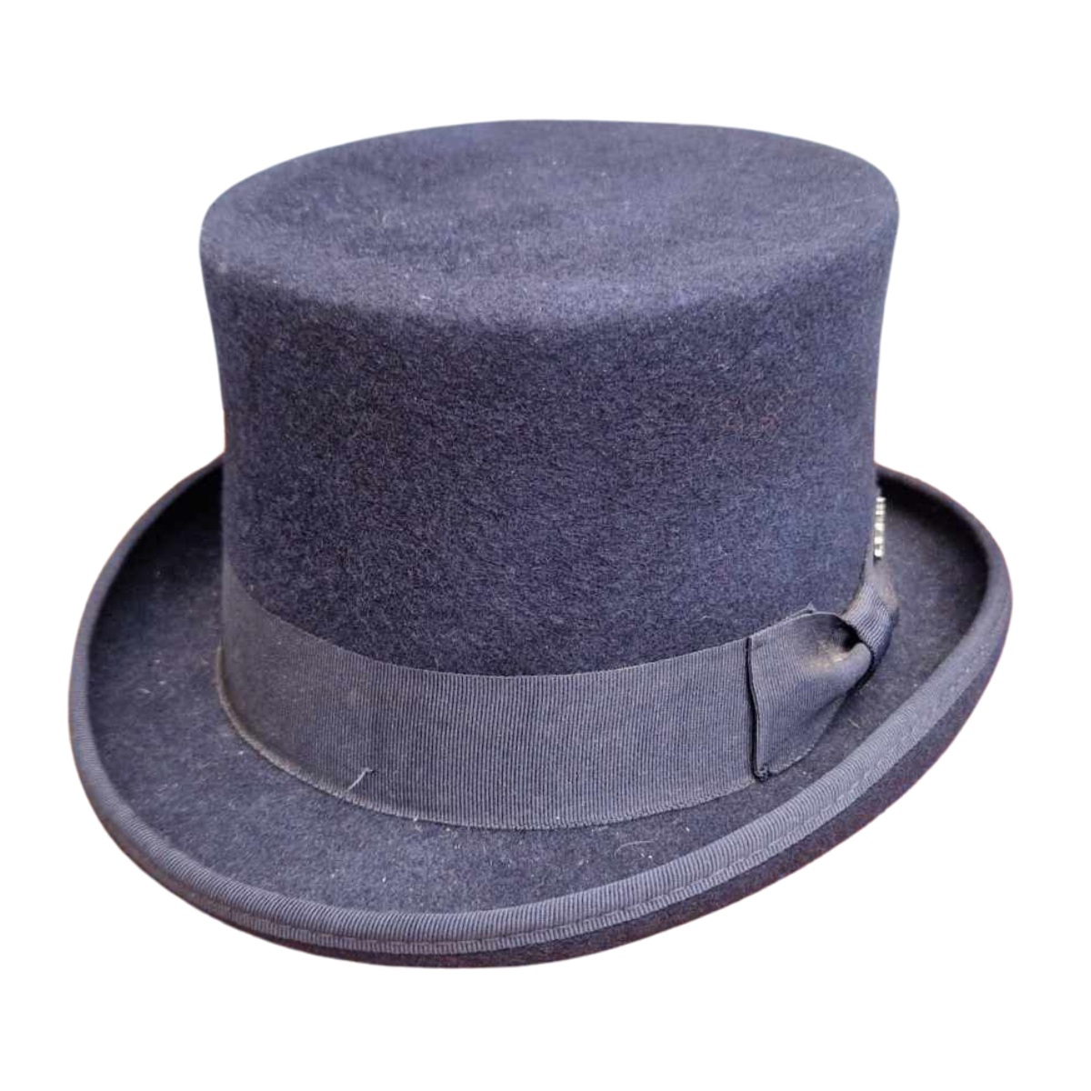Classic 100% Wool Top Hat - Olive Green