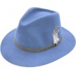Fedora Royal Blue 100% Wool