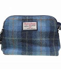 Rosalie Harris Tweed Handbag With Cross Over Handle
