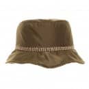 Womens Showerproof Bucket Hat with Tweed Style Band