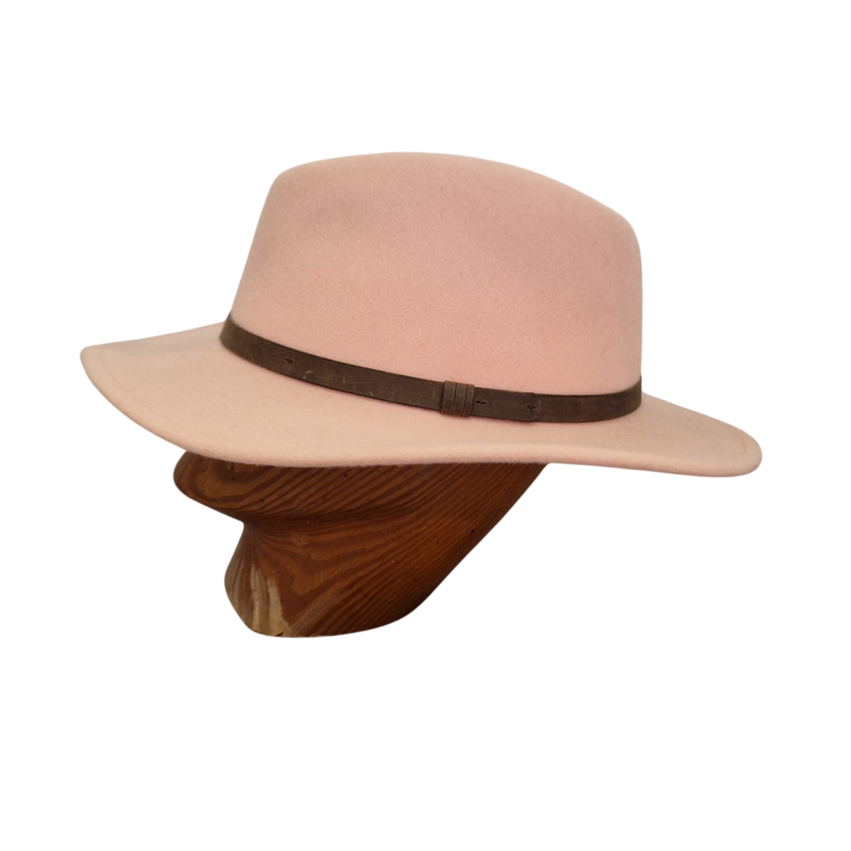 Baby Pink Fedora side