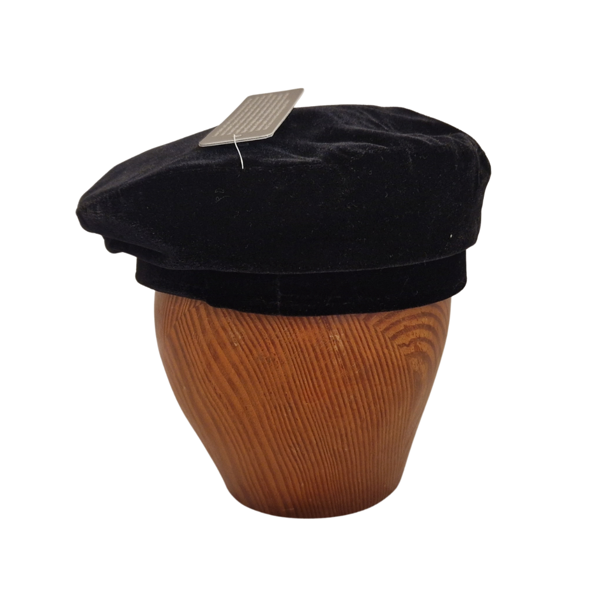 Black Velvet 1960s Style Quatro Cap back