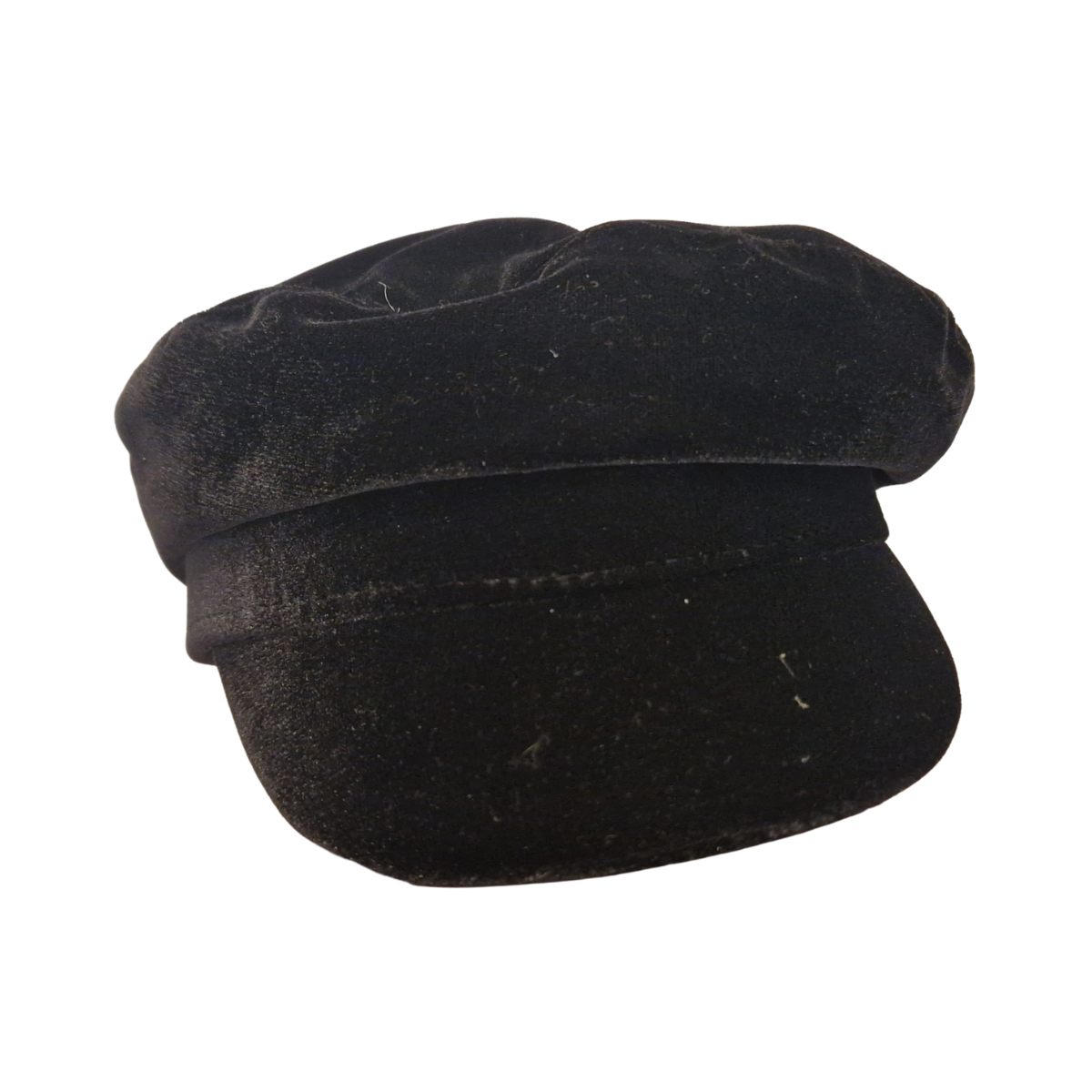 Black Velvet 1960s Style Quatro Cap front