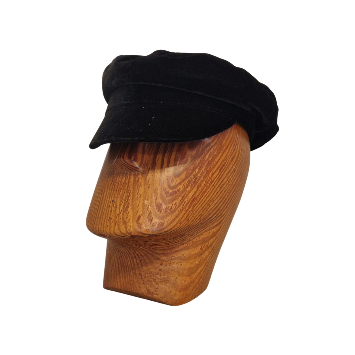 Black Velvet 1960s Style Quatro Cap front
