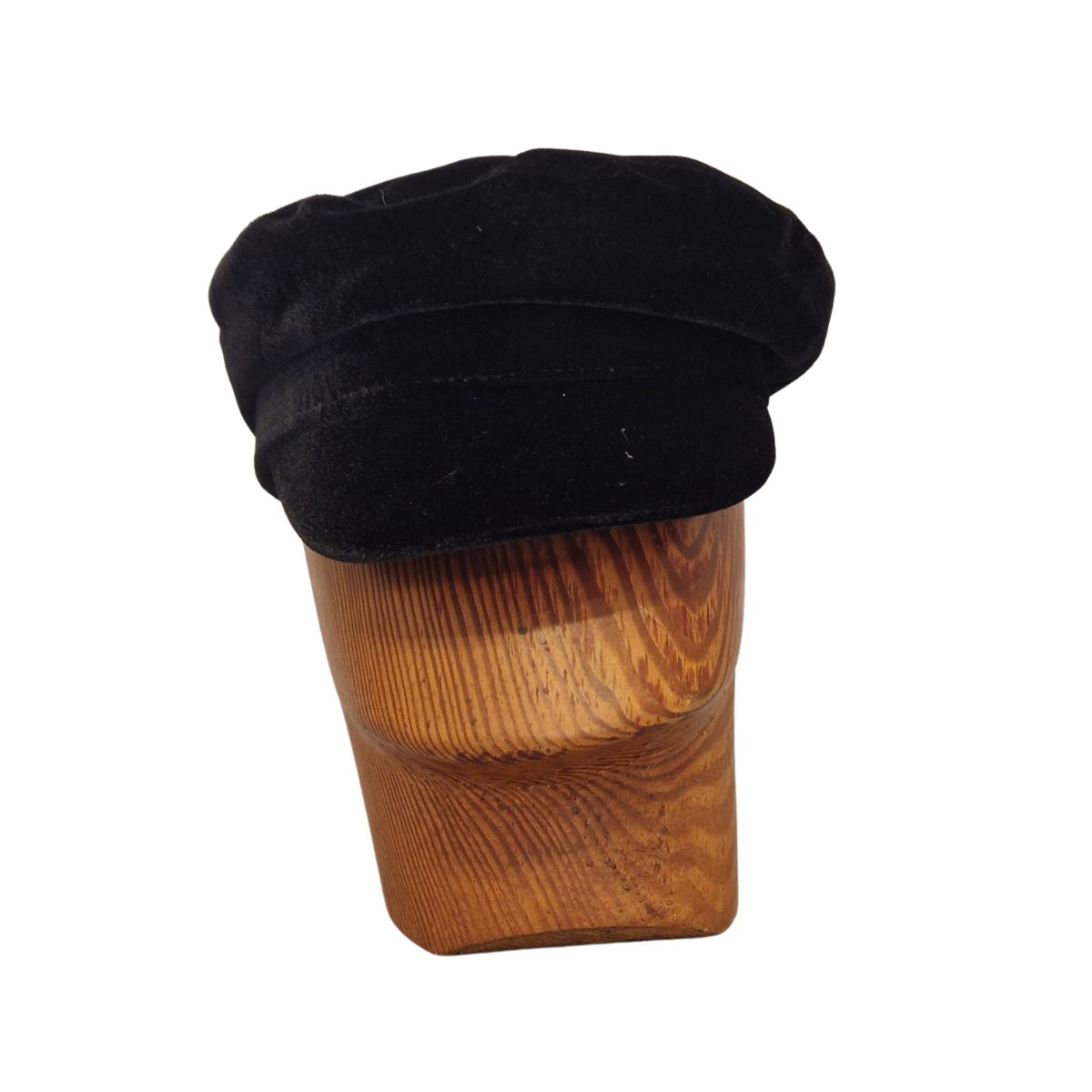 Black Velvet 1960s Style Quatro Cap front