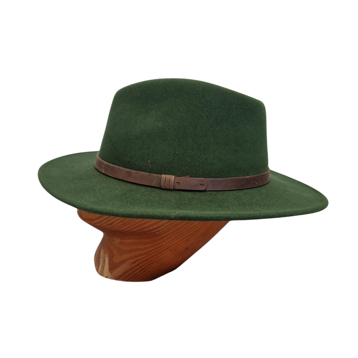 Forest Green Fedora side