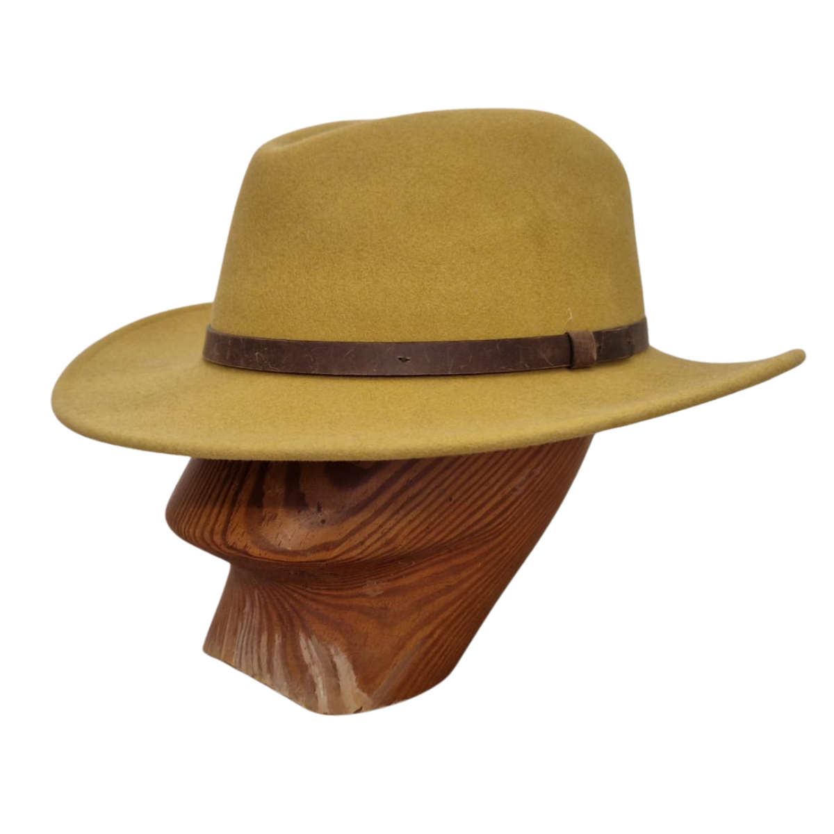 Golden Ochre fedora front