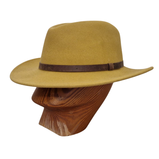 Golden Ochre fedora front