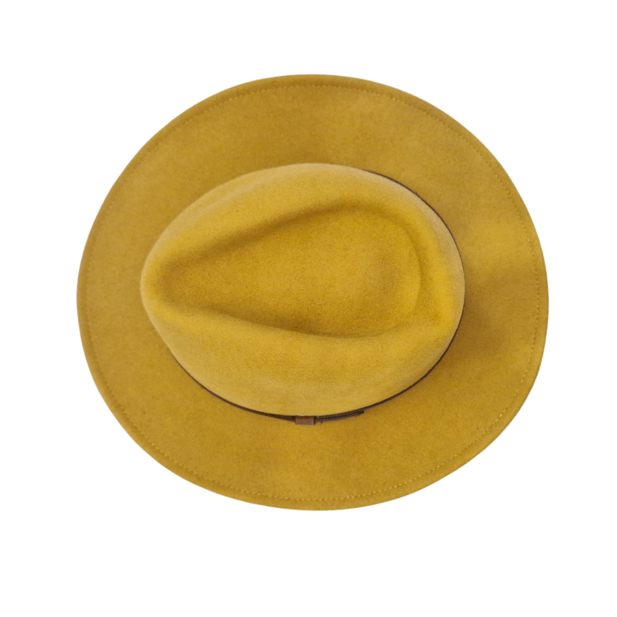Golden Ochre fedora top
