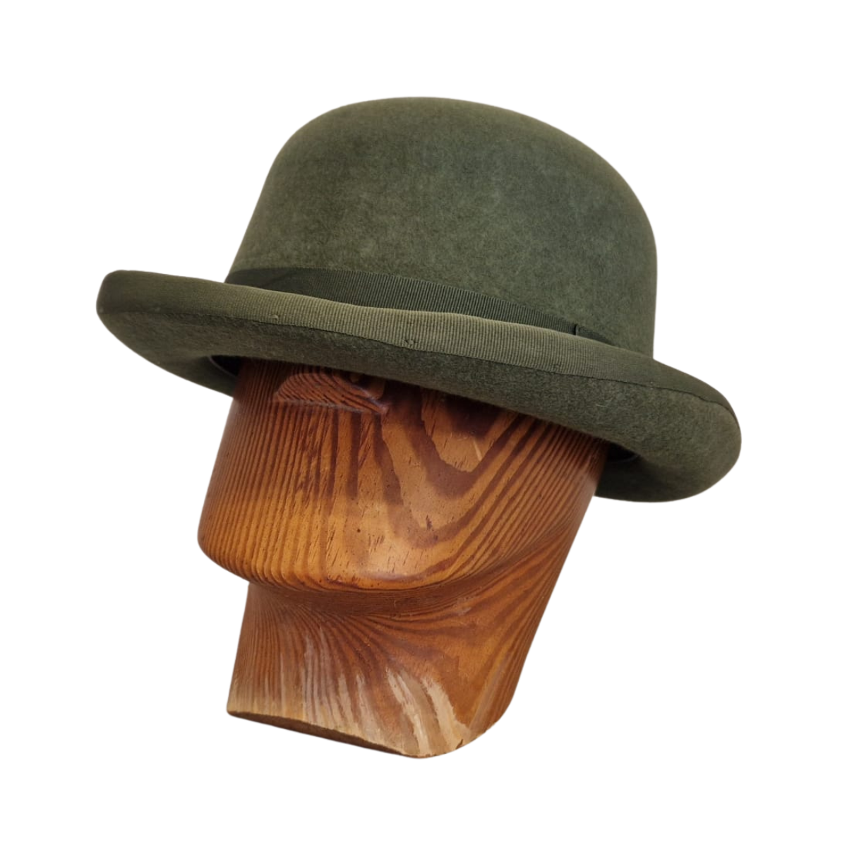 Green Classic Bowler Hat front