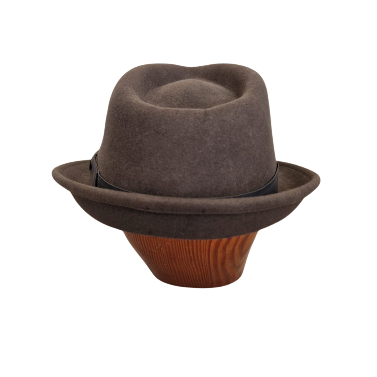 Grey trilby back