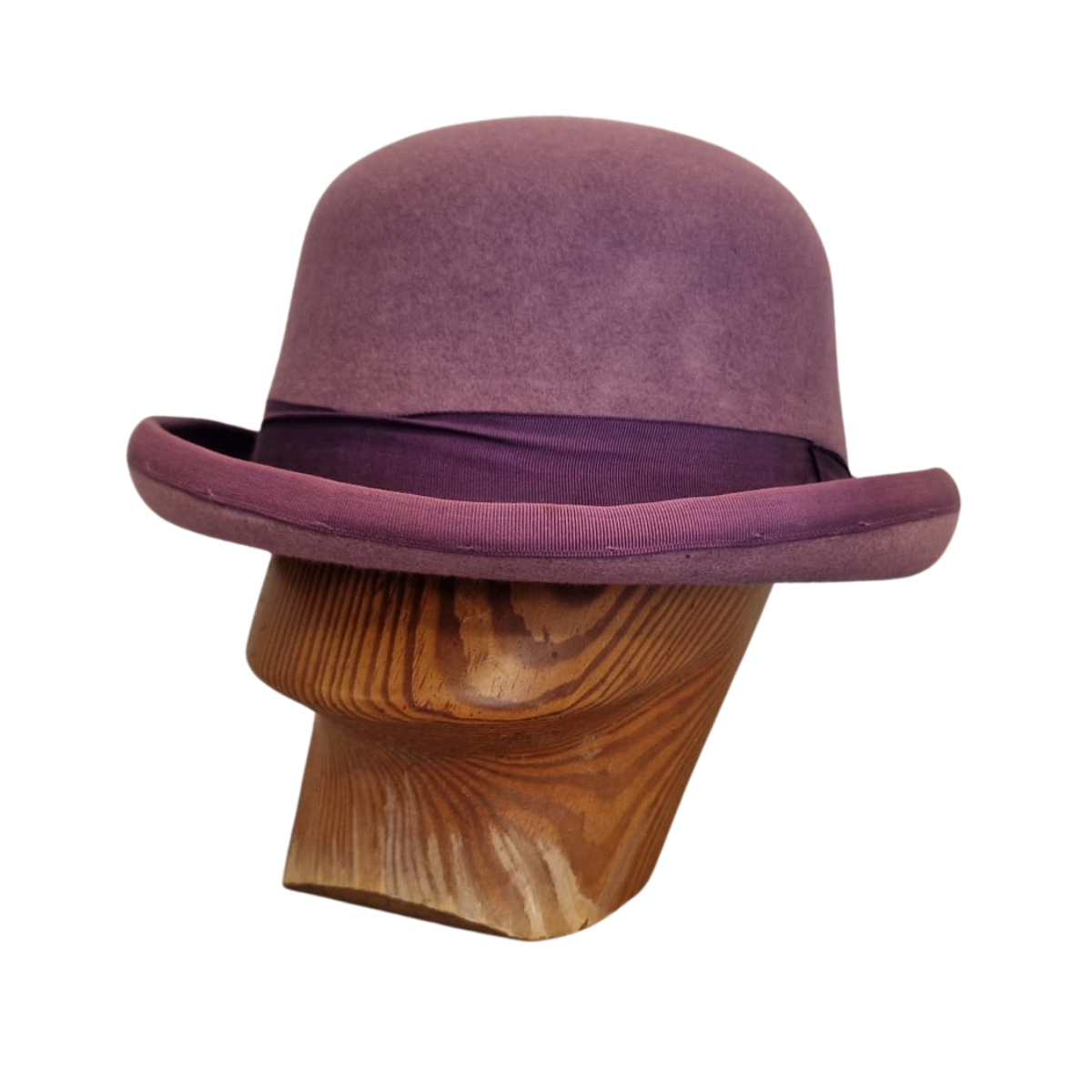 Purple Classic Bowler Hat front