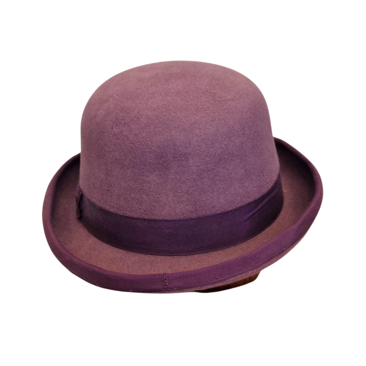 Purple Classic Bowler Hat back