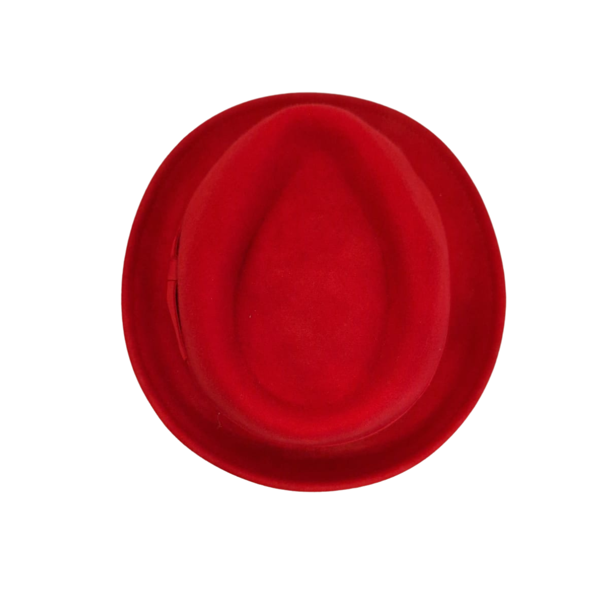 Red trilby top