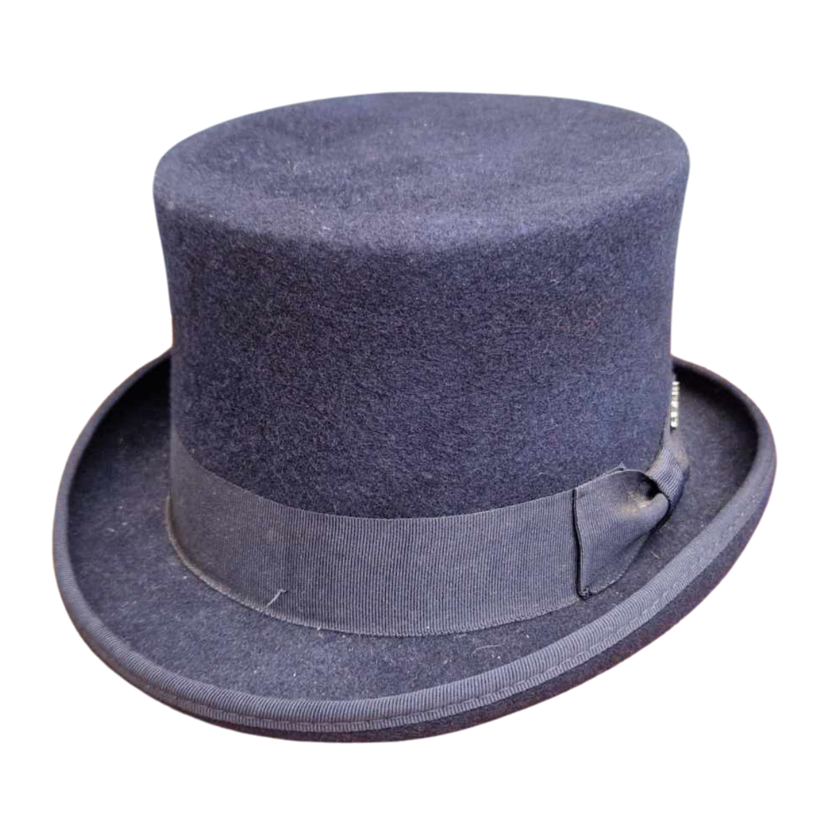 Classic 100% Wool Top Hat - Burgundy