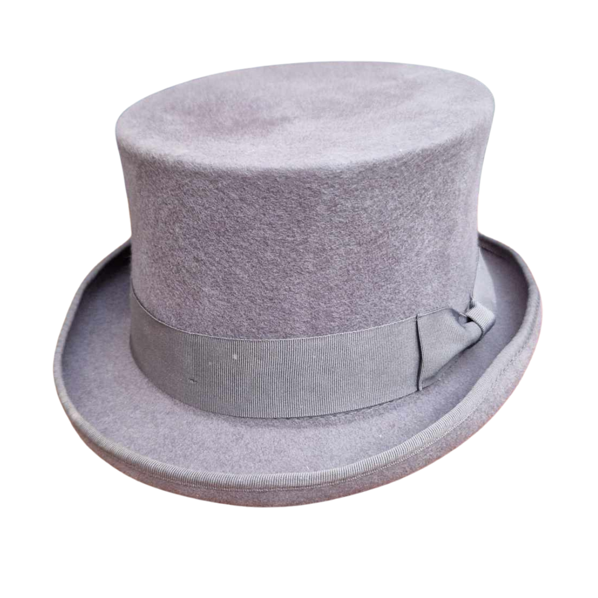 Classic 100% Wool Top Hat - Burgundy