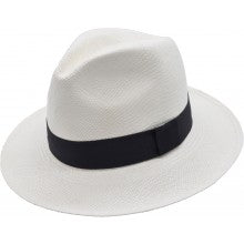 Unisex Genuine Packable Natural Straw Panama Hat