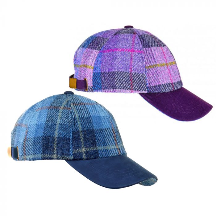 Ladies Rosalie Harris Tweed Base Ball Cap