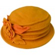 Women's Wool Vintage Cloche Hat