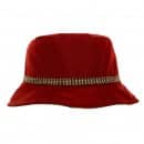 Womens Showerproof Bucket Hat with Tweed Style Band